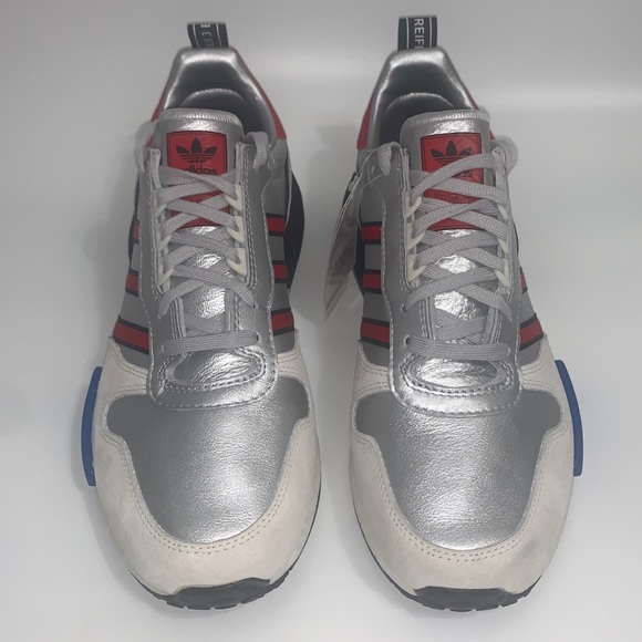Adidas R1 Rising Star Metallic Silver NEW - Picture 3 of 9